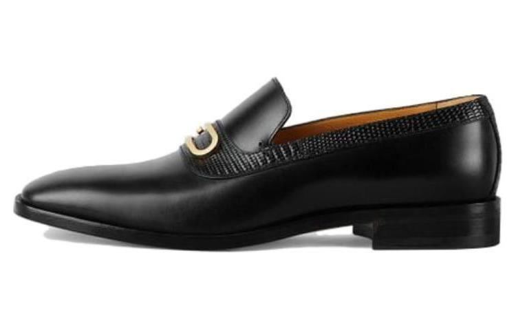 GUCCI Loafers Men's Black
