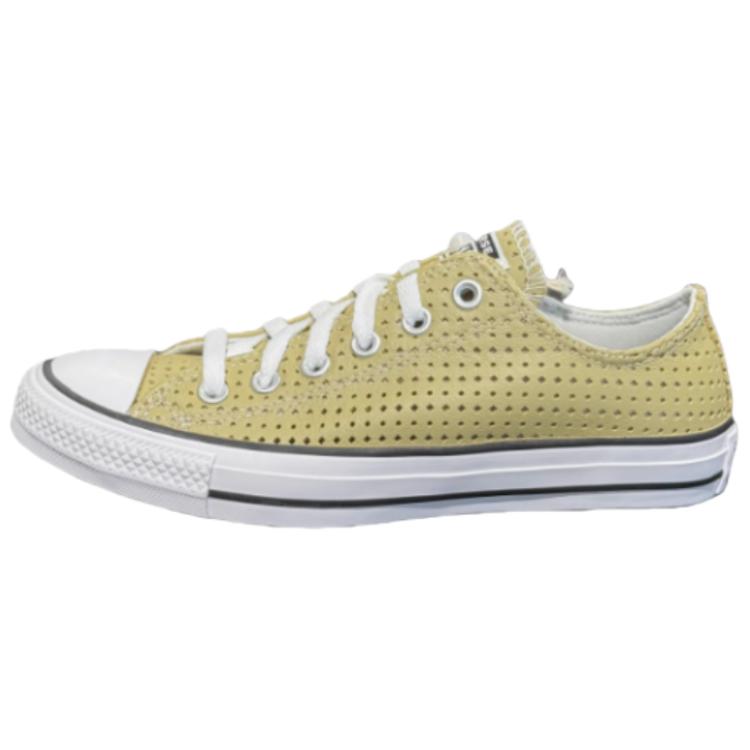 Converse Chuck Taylor All Star Anti Slip Wear Resistant Low Top Skateboard Shoes Unisex Yellow