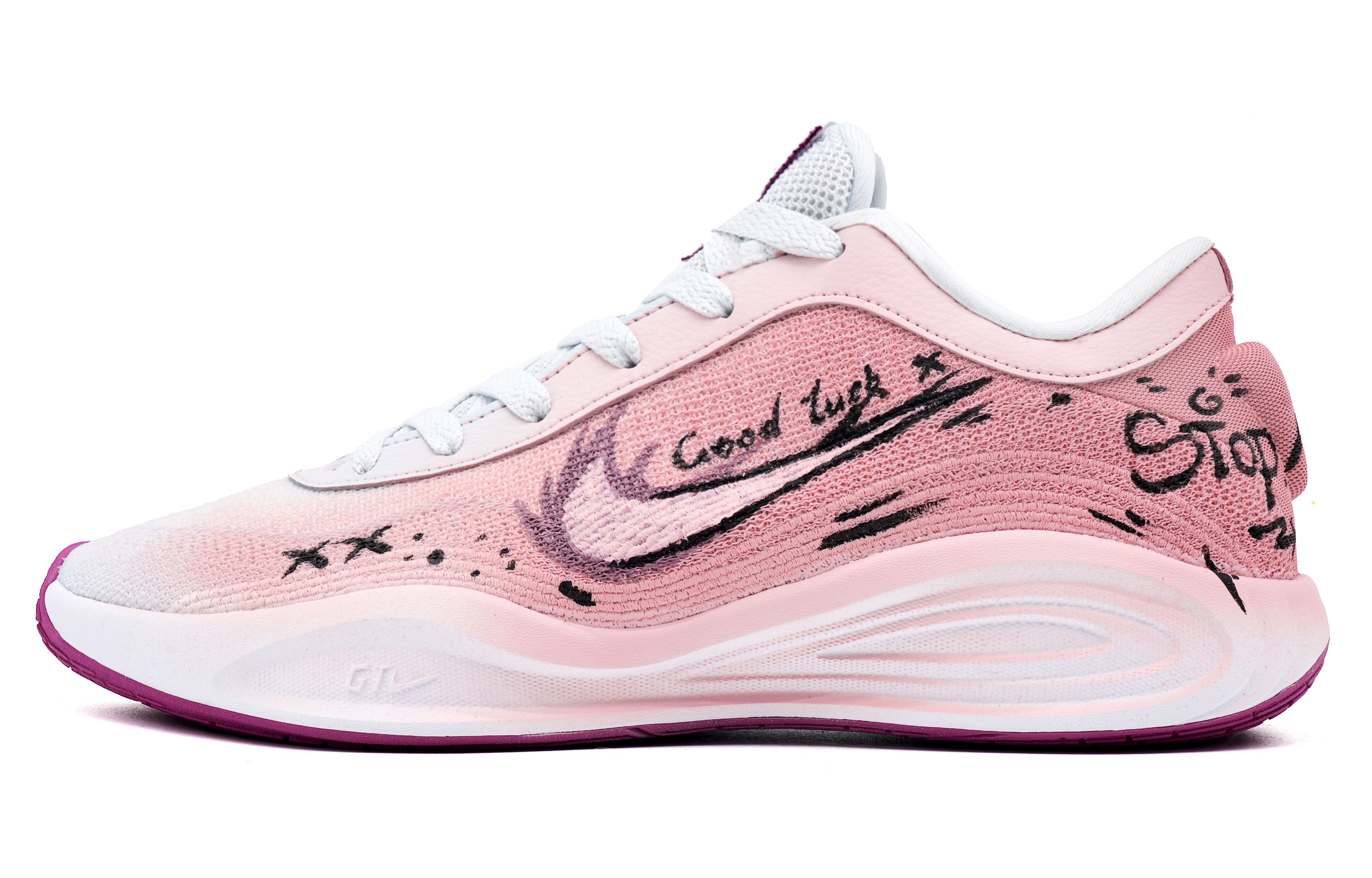 Nike GT Hustle Academy Beach Holidays Shock Absorbers Low Top Basketball Shoes Men's Black Pink купить в интернет-магазине Yoocart с быстрой доставкой по России.