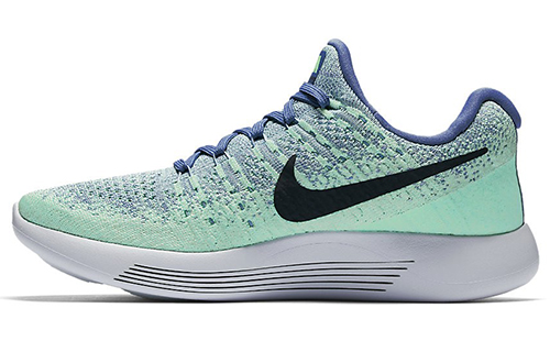 Nike Lunarepic Low Flyknit 2 'Blue Moon Dark Obsidian Vapor Green' Women's