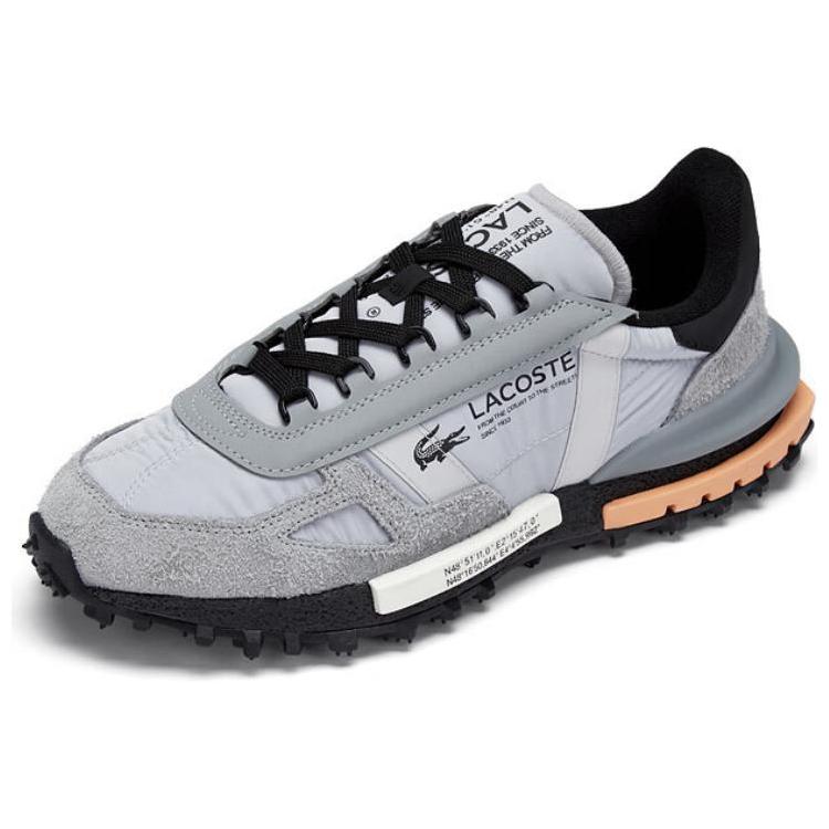 LACOSTE Casual Shoes Men Low-Top Gray