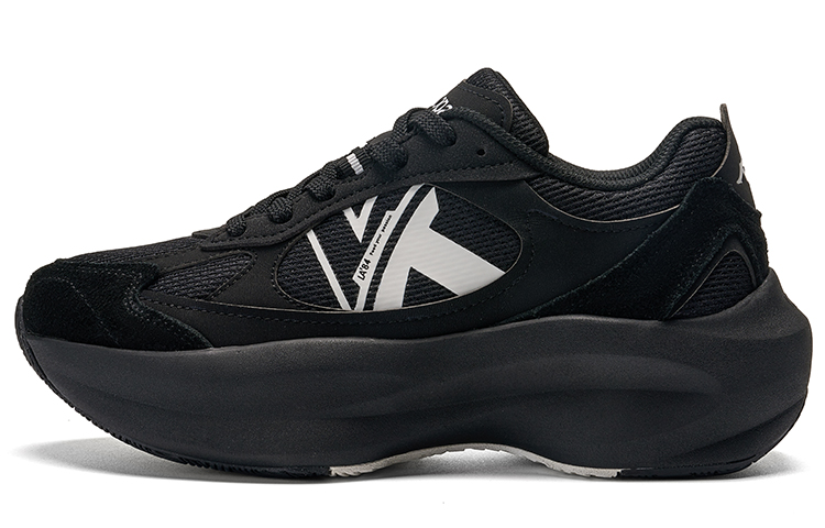 Kappa Low Top Running Shoes Unisex Black