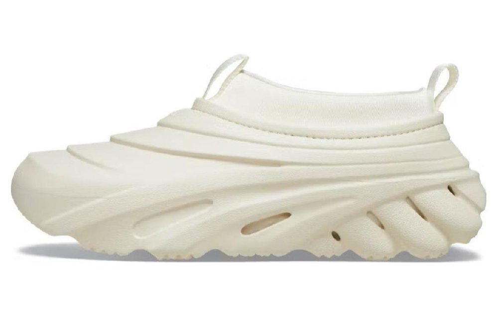 Crocs Echo Storm Slip-Resistant Low-Top Casual Shoes Men's White