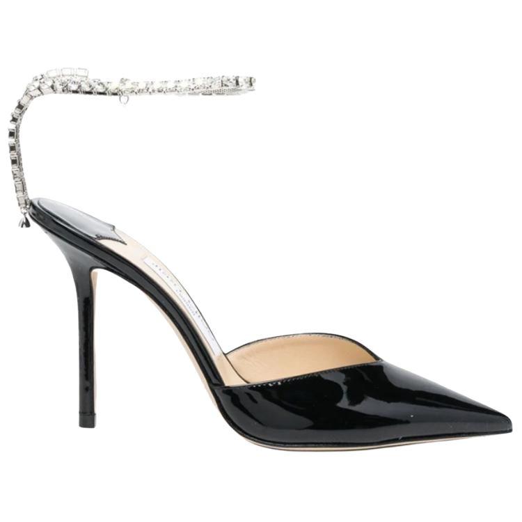 Jimmy Choo Saeda 85mm Patent Leather Pumps