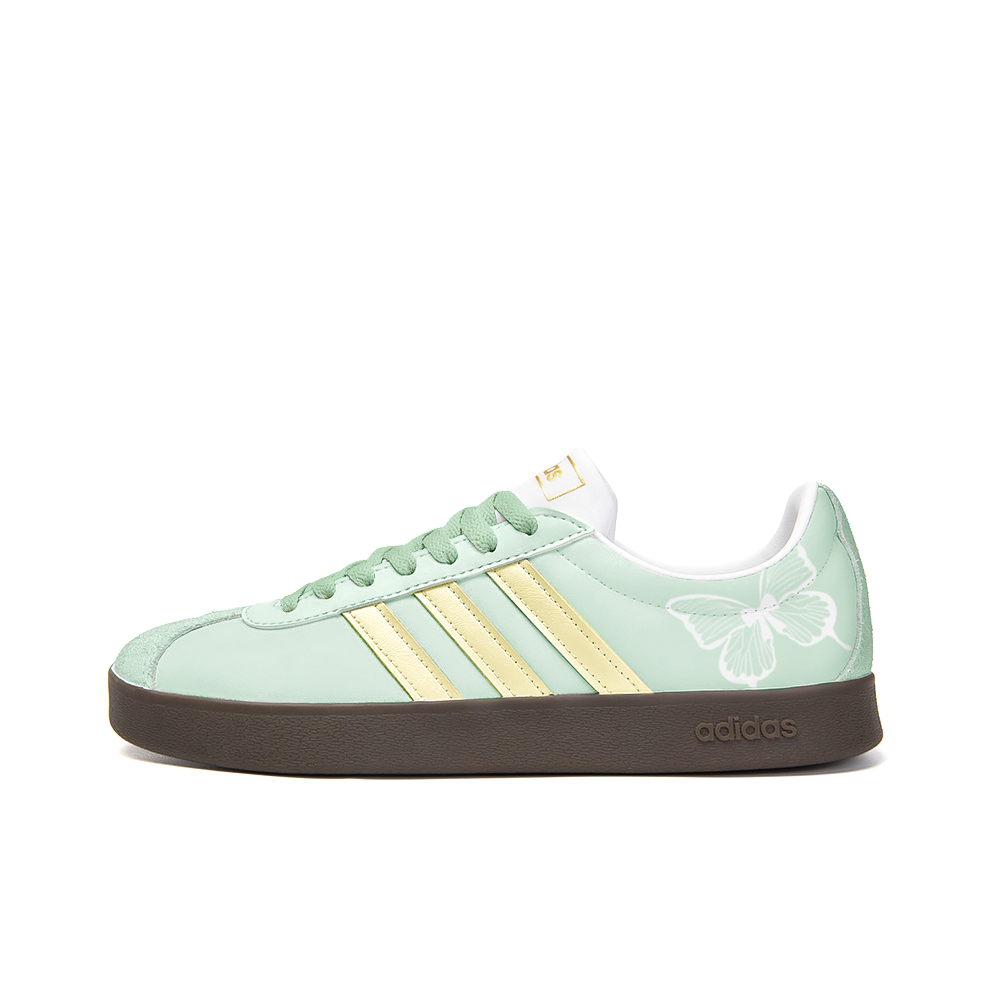 Adidas Neo VL Court 2.0 Anti-Slip Wear-Resistant Low-Top Skateboard Shoes Unisex Green Yellow купить в интернет-магазине Yoocart с быстрой доставкой по России.