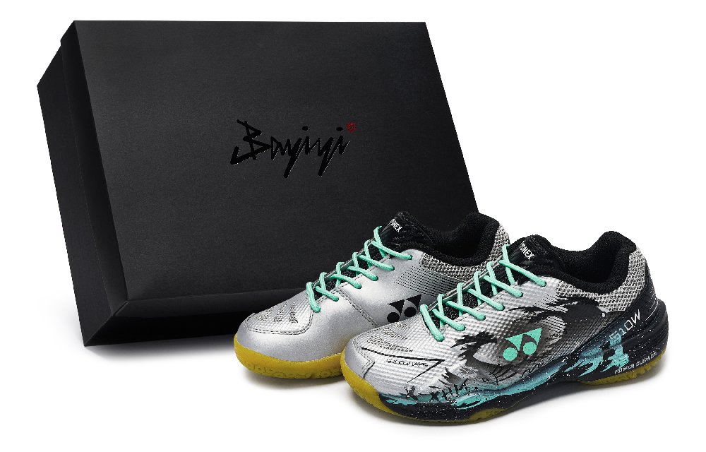 YONEX Power Cushion Anti Slip Wear Resistant Low Top Badminton Shoes Unisex Black Gray Green Silver