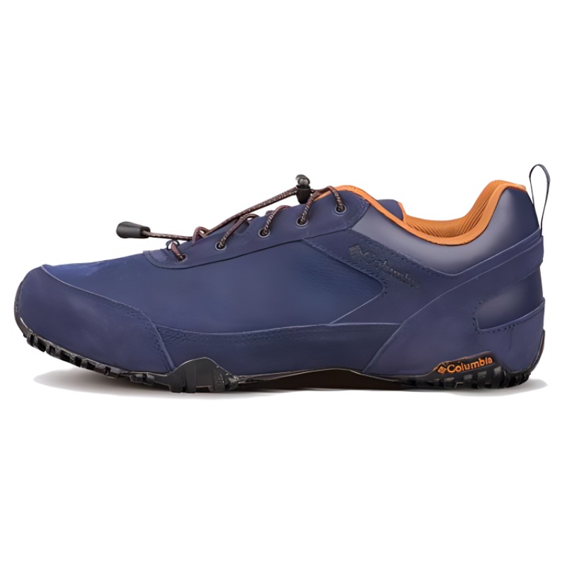 Columbia Cushioned Slip-Resistant Abrasion-Resistant Low-Top Outdoor Shoes Men's Purple