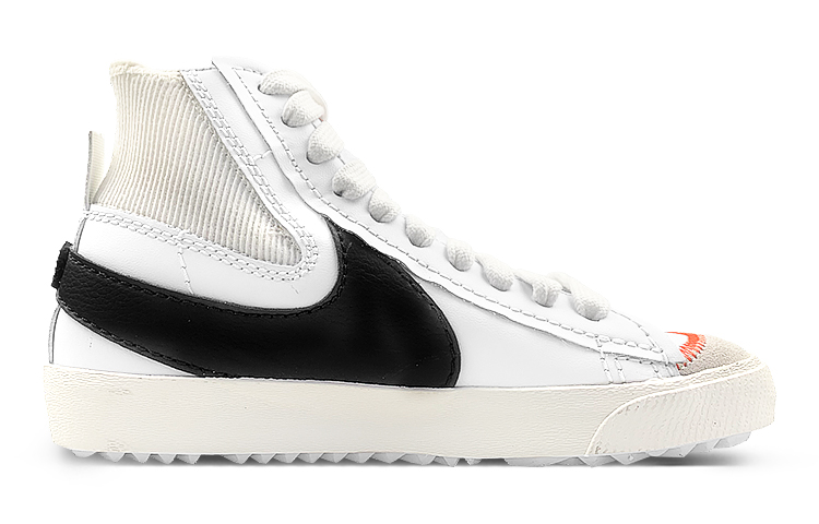 Nike Blazer Mid top Skateboard Shoes Unisex White Black