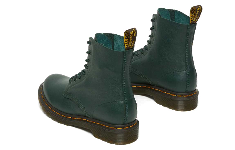 Dr. Martens 1460 Pascal Virginia Waterproof Wear resistant Mid Tops Martin Boots Green Women's купить в интернет-магазине Yoocart с быстрой доставкой по России.