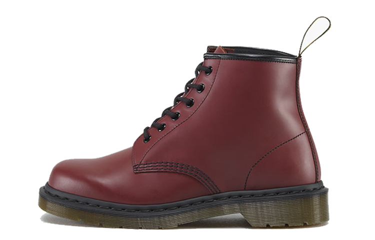 Dr. Martens Classic 101 6 Martin Boots Couple Style Red