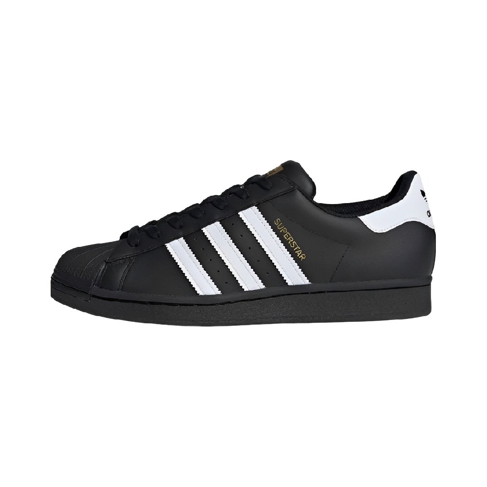 Adidas Originals Superstar Skateboard Shoes Unisex Low-Top Black/Blue