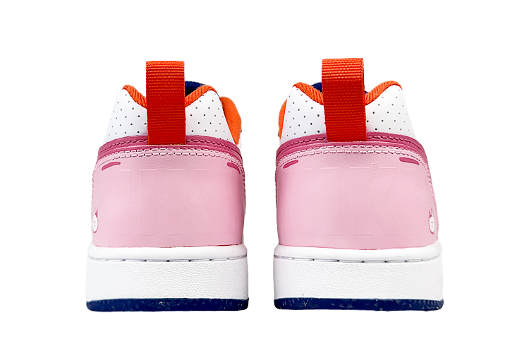 Nike Court Borough Slip-Resistant Cushioning Wear-Resistant Low-Top Skateboard Shoes GS Pink White купить в интернет-магазине Yoocart с быстрой доставкой по России.