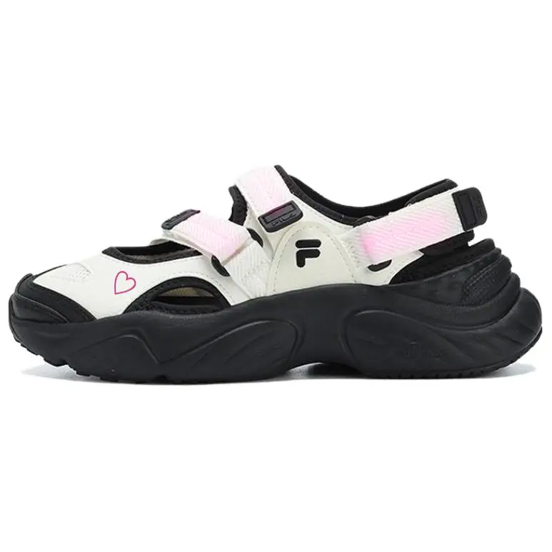 FILA FUSION Conch Heart To Heart Slip Resistant And Breathable River Trekking Shoes Women's Pink White
