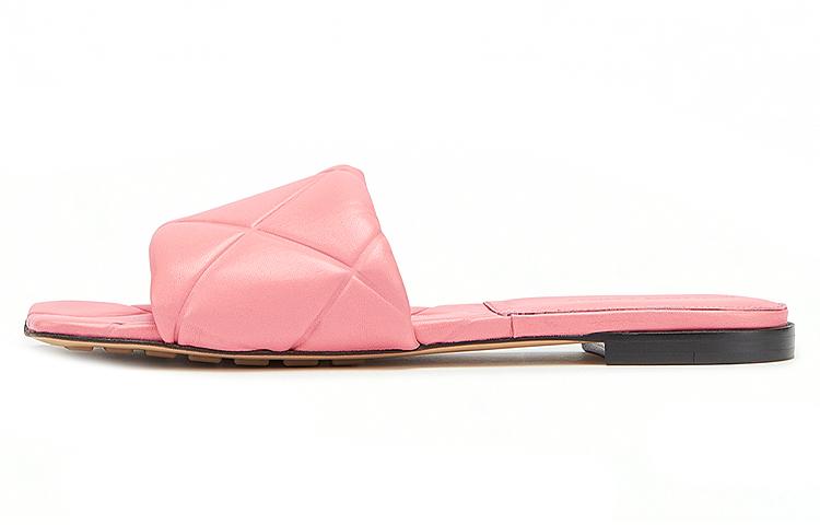 Bottega Veneta Lido Flat Sandal Pink Women's