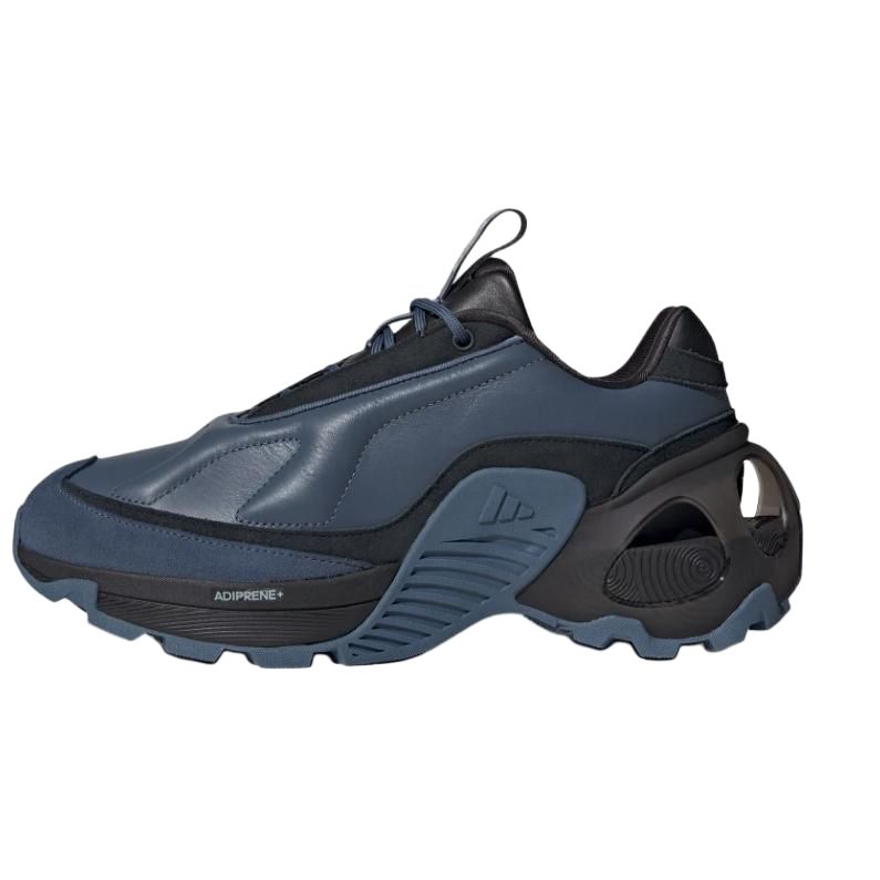 Adidas Wonder Runner Anti-Slip Wear-Resistant Low-Top Casual Running Shoes Unisex Blue Black