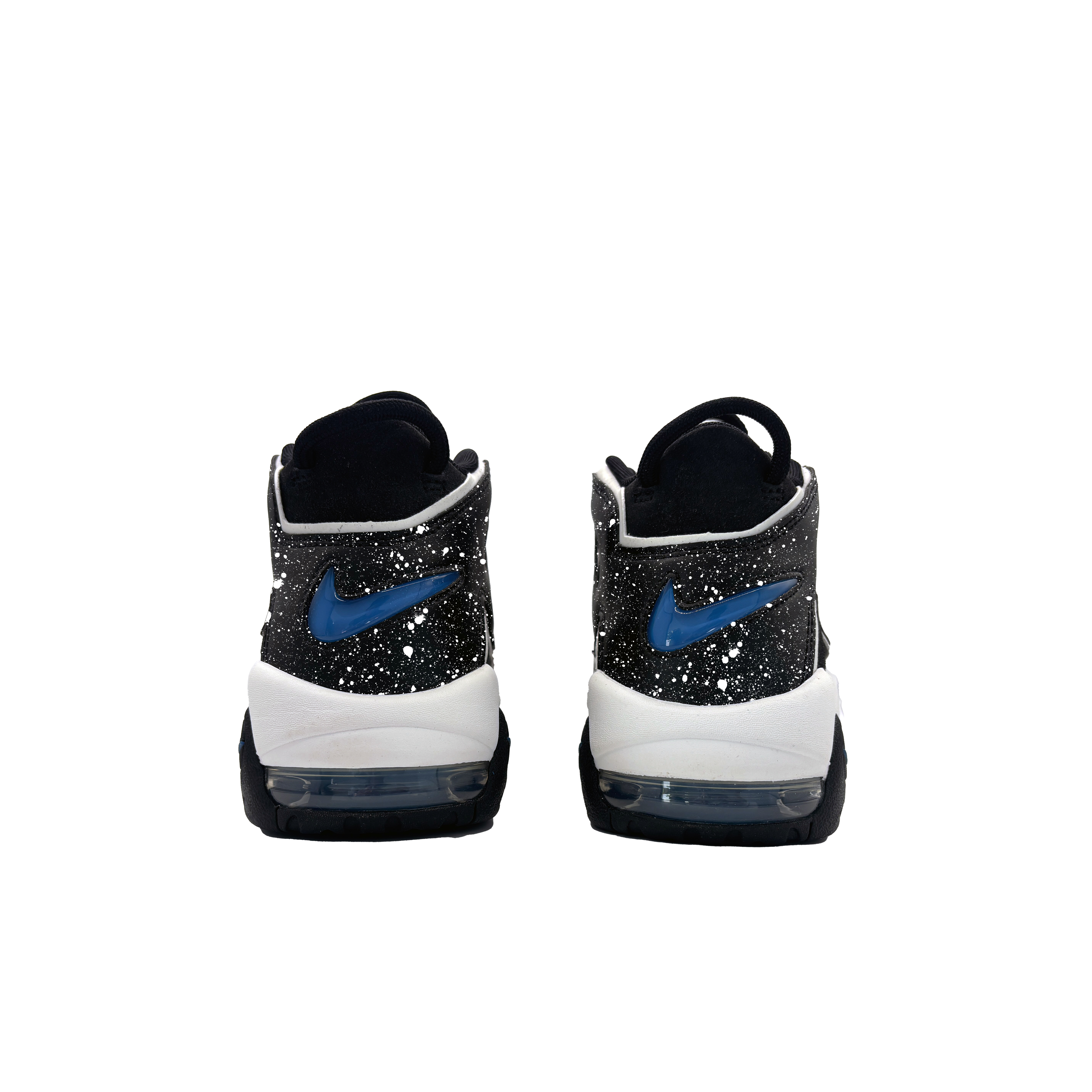 Nike Air More Uptempo Anti-Slip Wear-Resistant Mid-Top Vintage Basketball Shoes Men's Black купить в интернет-магазине Yoocart с быстрой доставкой по России.