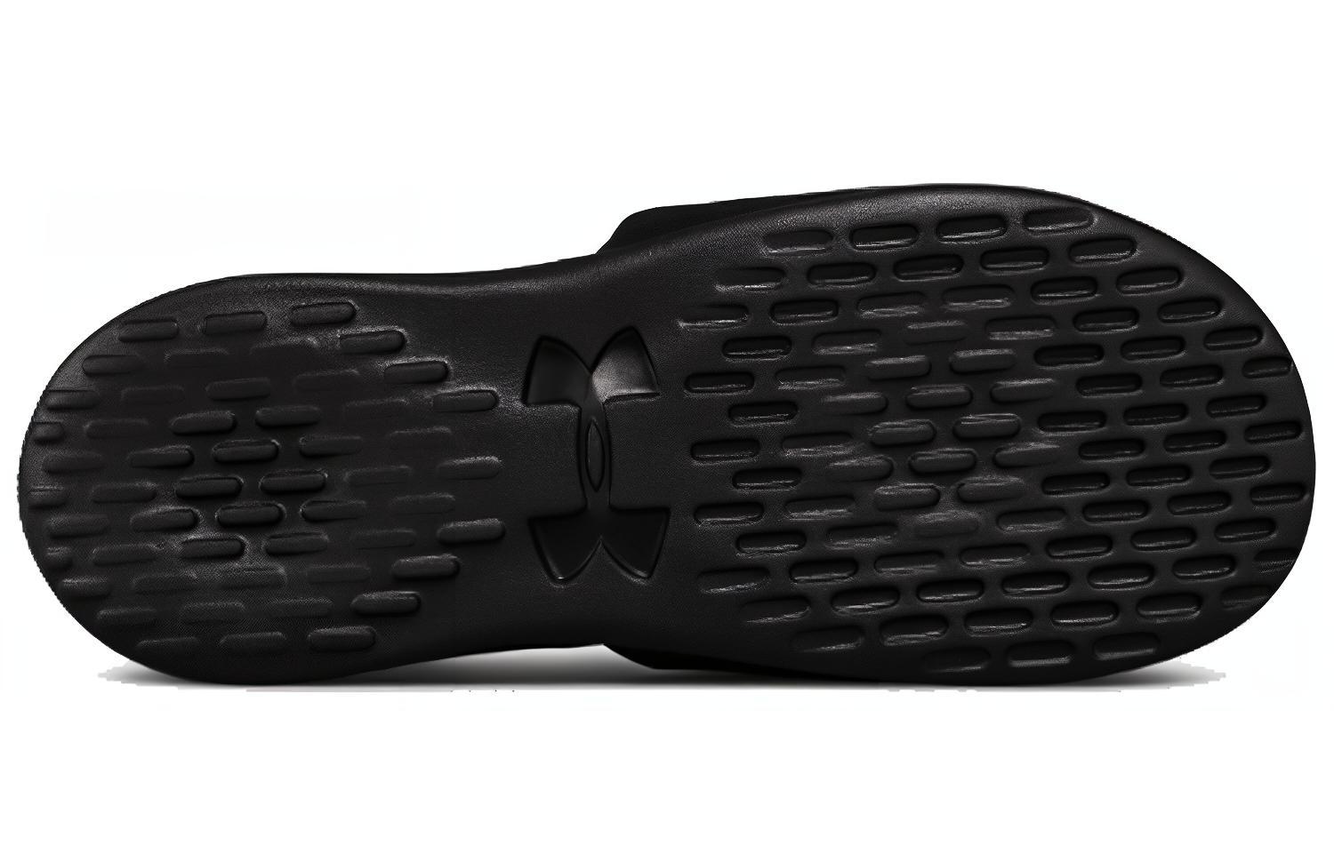 Under Armour Playmaker Fixed Strap Slippers Black купить в интернет-магазине Yoocart с быстрой доставкой по России.