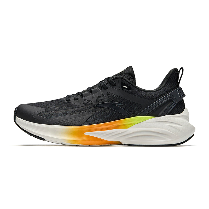 Anta Stinger 5 Anti-Slip Wear-Resistant Low-Top Casual Running Shoes Men's Black