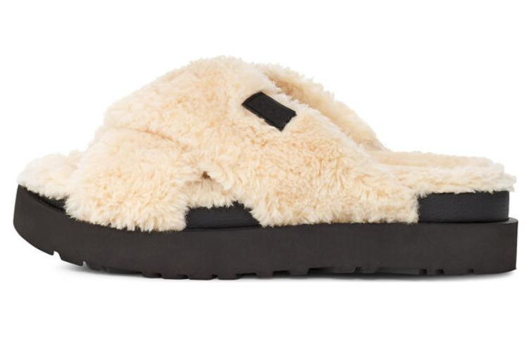 UGG Fuzz Sugar Cross Slides