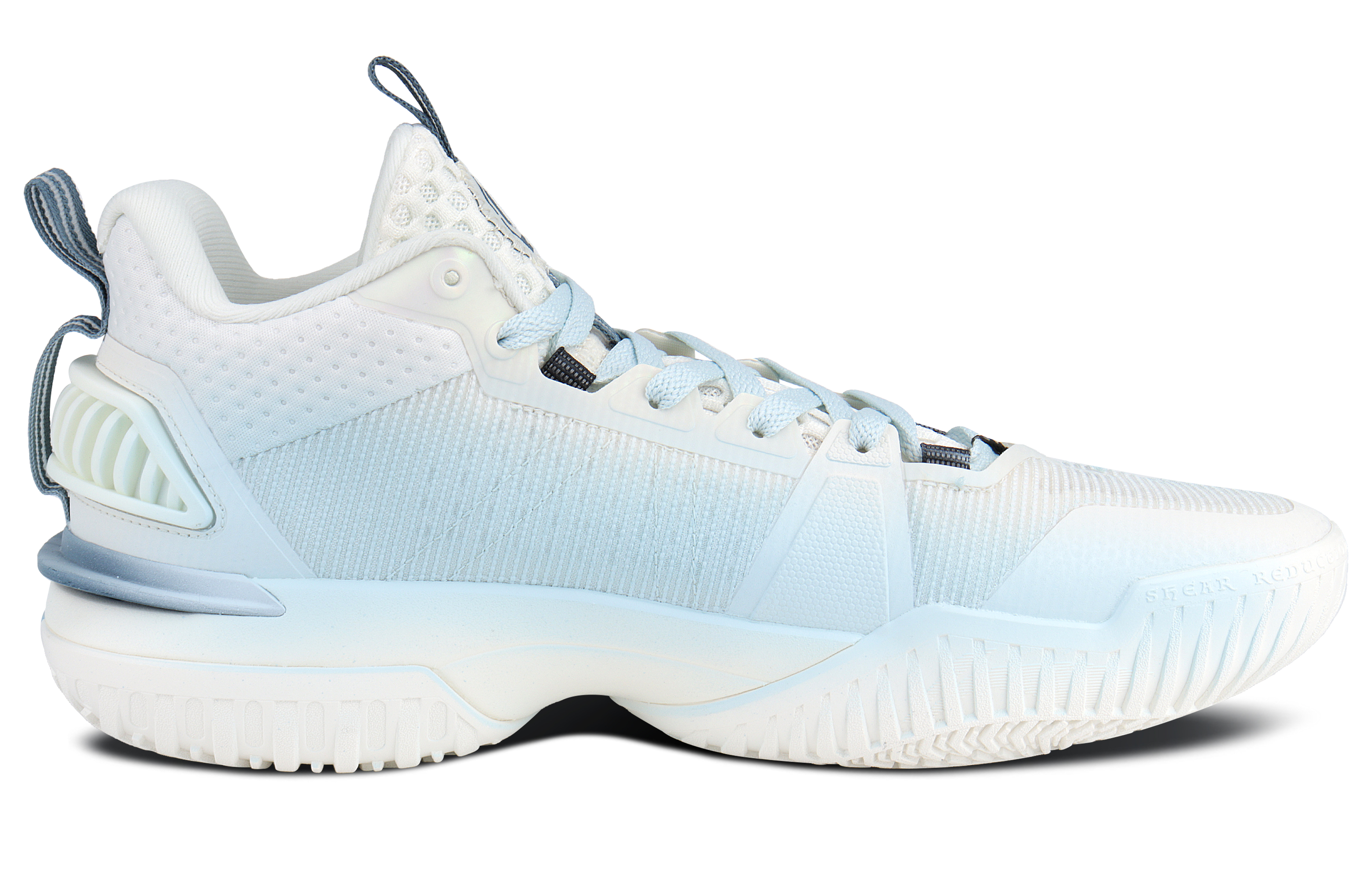 LiNing Storm 2024 Cushioning And Breathable Low top Basketball Shoes Men's Clearwater Blue