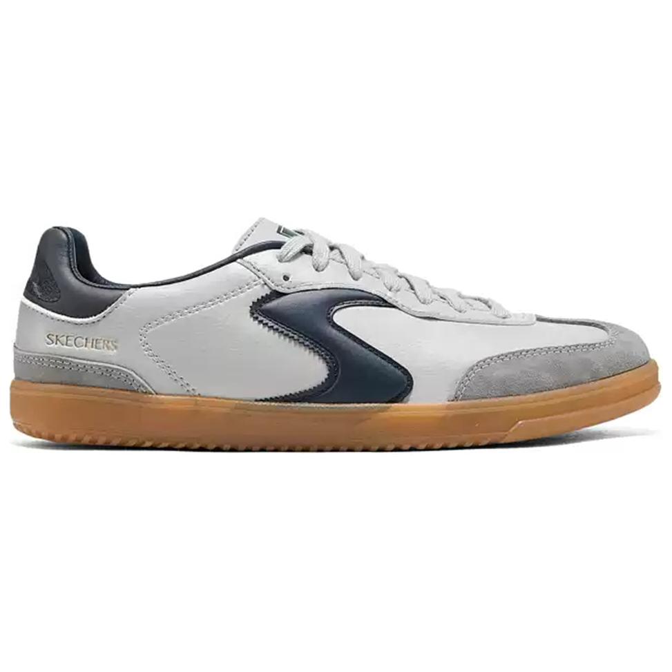 Skechers Court Classics Low Top Skateboard Shoes Men's Gray