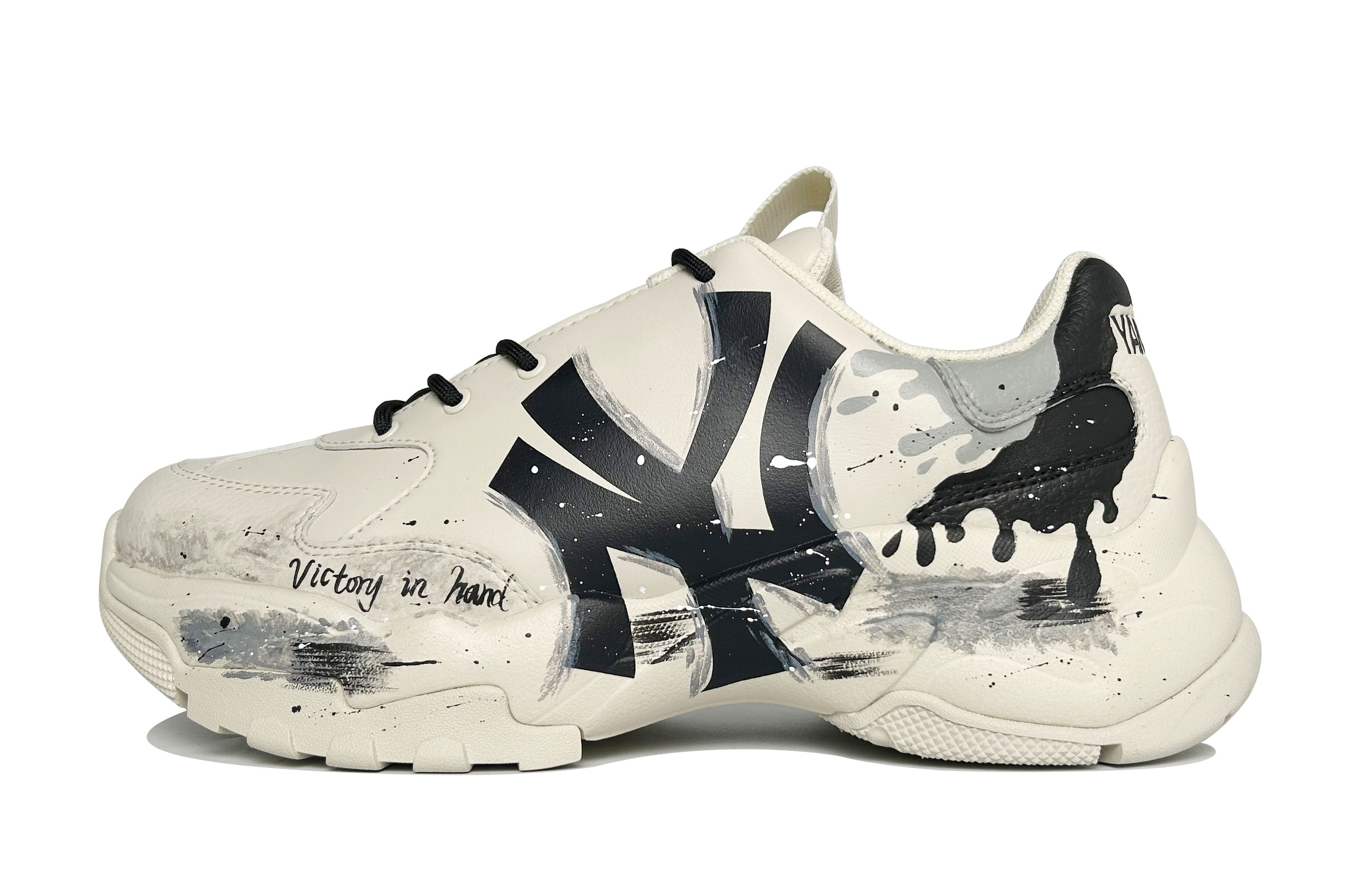 MLB Big Ball Chunky Dark Shadow Anti Slip Wear Resistant Low Top Chunky Sneakers Unisex Beige Yellow купить в интернет-магазине Yoocart с быстрой доставкой по России.