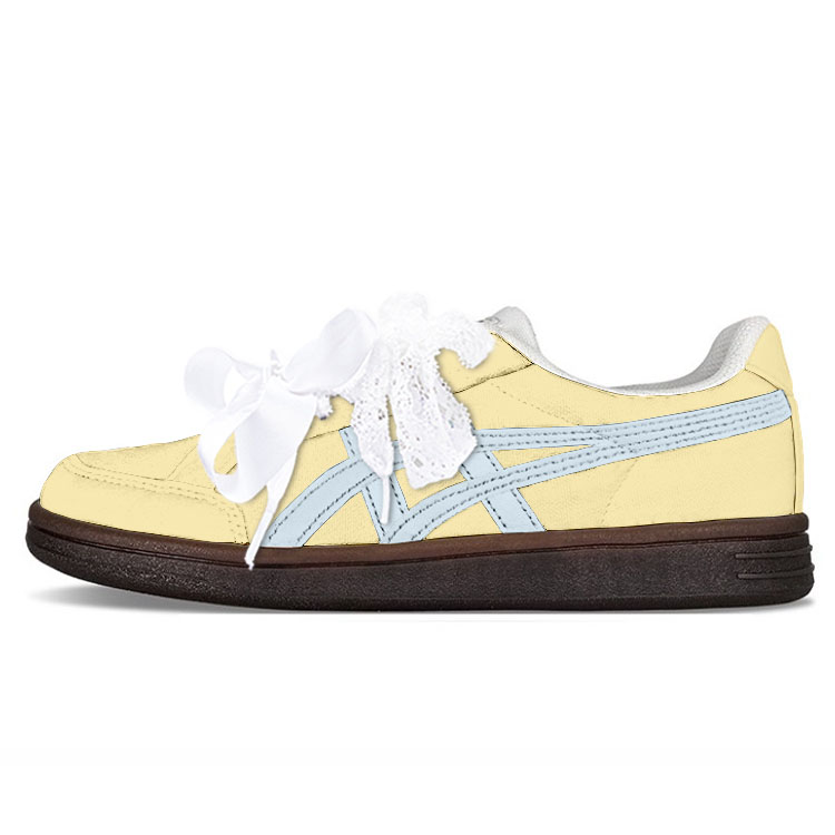 Onitsuka Tiger Advanti Low Top Skateboard Shoes Unisex Yellow