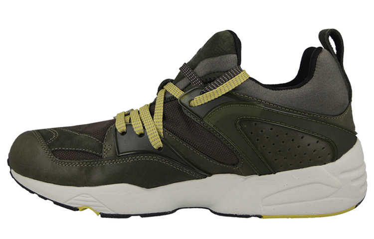 PUMA Blaze Of Glory Cushioned Slip Resistant Abrasion Resistant Low Top Casual Shoes Men's Gray Green