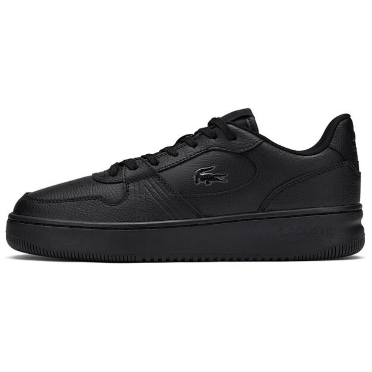 LACOSTE Wear-Resistant Low-Top Casual Shoes Men's Black