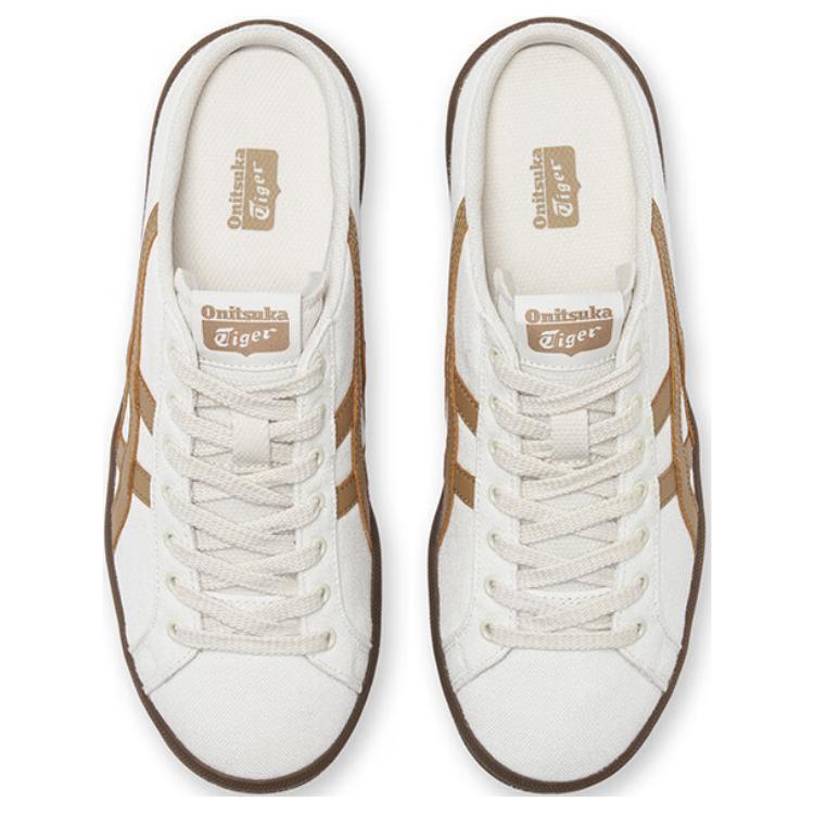 Onitsuka Tiger DD Trainer Sabot Slip Resistant And Breathable Low Top Casual Shoes Unisex Beige
