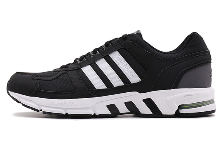 Adidas Equipment 10 Wear resistant Shock Absorption Low Tops Sports Black White