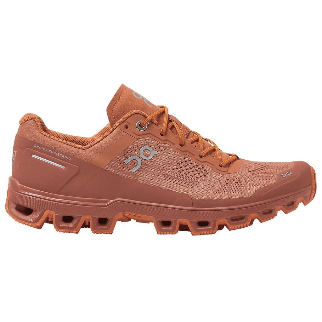 On Cloudventure Anti Slip Wear Resistant Low Top Casual Running Shoes Women's Dark Orange