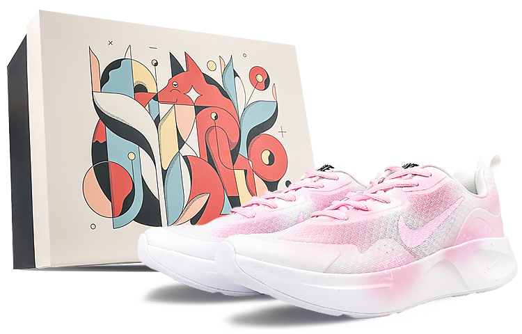 Nike Wearallday Low-Top Running Shoes Women's White