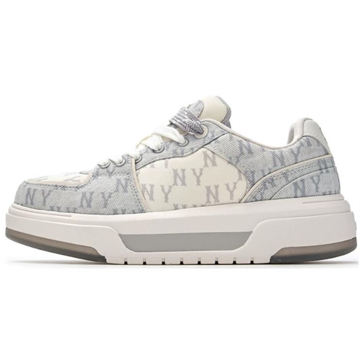 MLB Chunky Liner Cushioned Slip-Resistant Low-Top Casual Shoes Unisex Gray