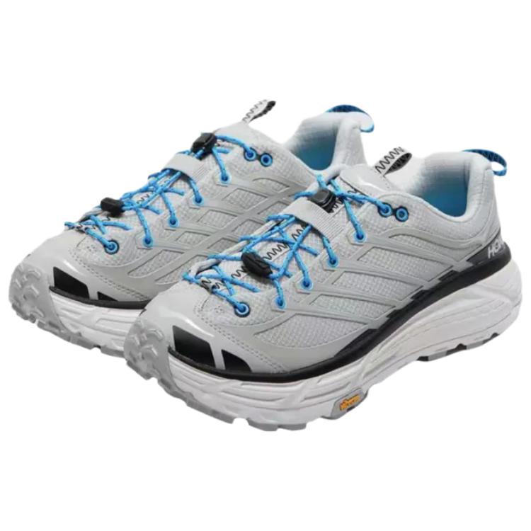 HOKA ONE ONE Mafate Three 2 Abrasion Resistant Low Top Trail Running Shoes Unisex Gray купить в интернет-магазине Yoocart с быстрой доставкой по России.
