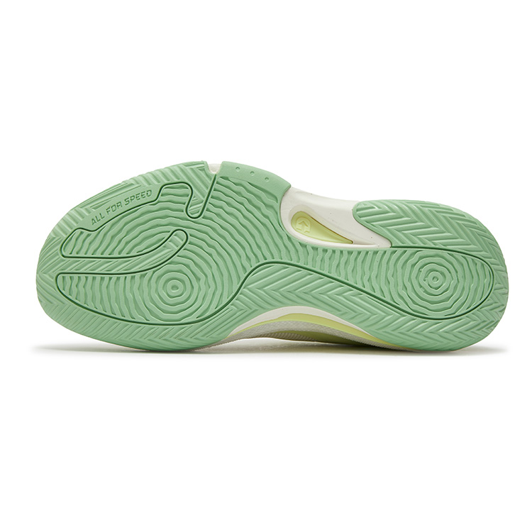 361° BIG3 6.0 Cushioning Coverage Abrasion Resistant Slip Resistant Low Top Basketball Shoes Men's Fig Green