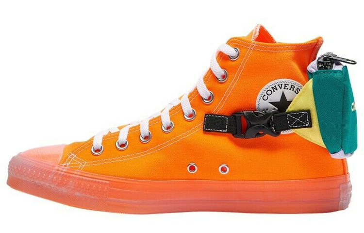 Converse Chuck Taylor All Star Buckle Up High 'Total Orange'