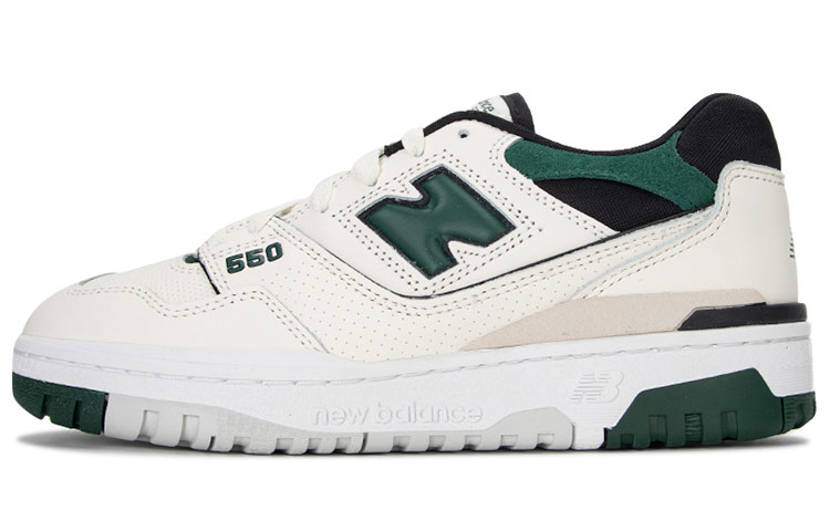 New Balance 550 Sea Salt Pine Green