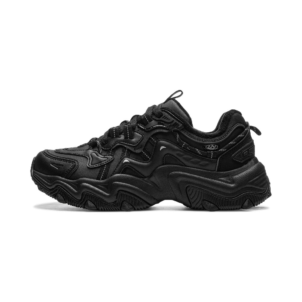 LiNing Cat's Claw Lite 2 Anti Slip Wear Resistant Low Top Chunky Sneakers Women's Black