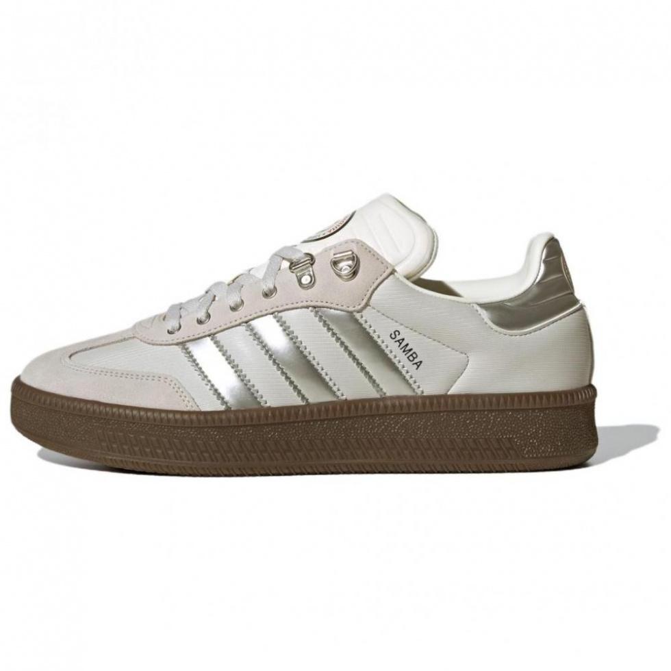 Adidas Originals Samba Xlg Off White Silver Metallic