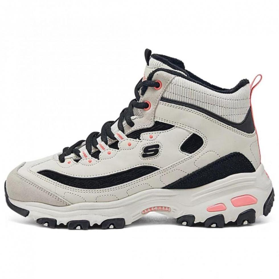 Skechers Slip-Resistant Warm High-Top Chunky Sneakers Women's White