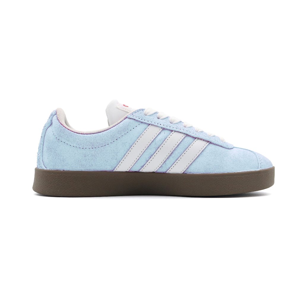 Adidas Neo Vl Court Classic Lightweight Anti Slip Low Top Skateboard Shoes Unisex Blue White
