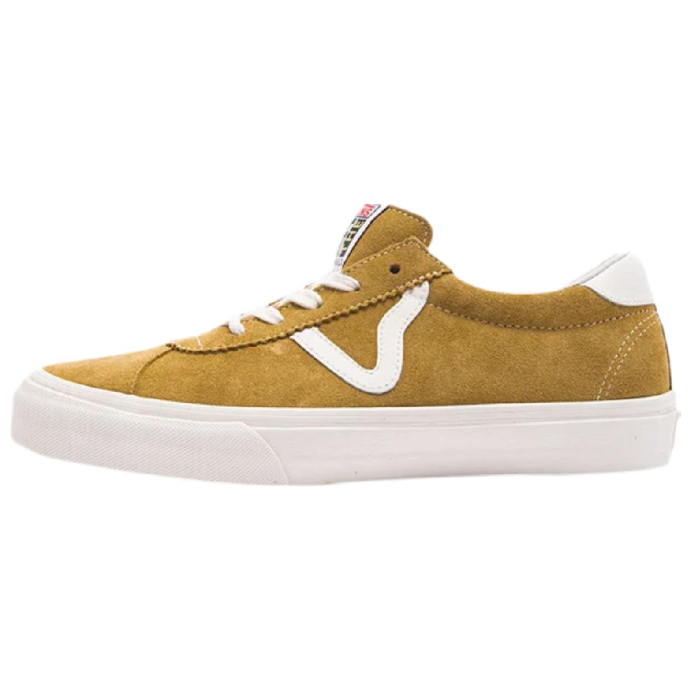 Vans Epoch Sport LX Low Top Skateboard Shoes Men's Yellow Brown
