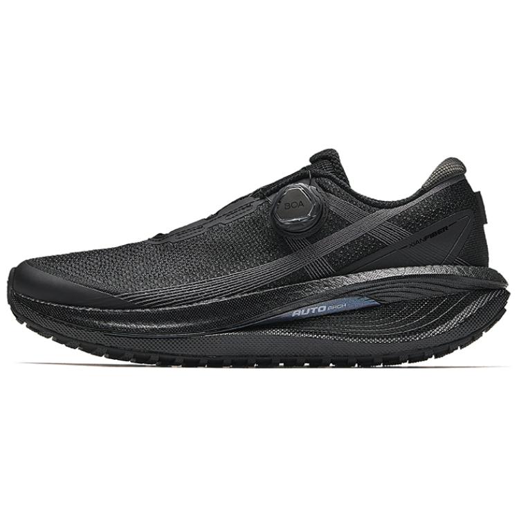 Anta Anta Champion All Weather Series Cushioning Wear-Resistant Low-Top Casual Running Shoes Women's Black