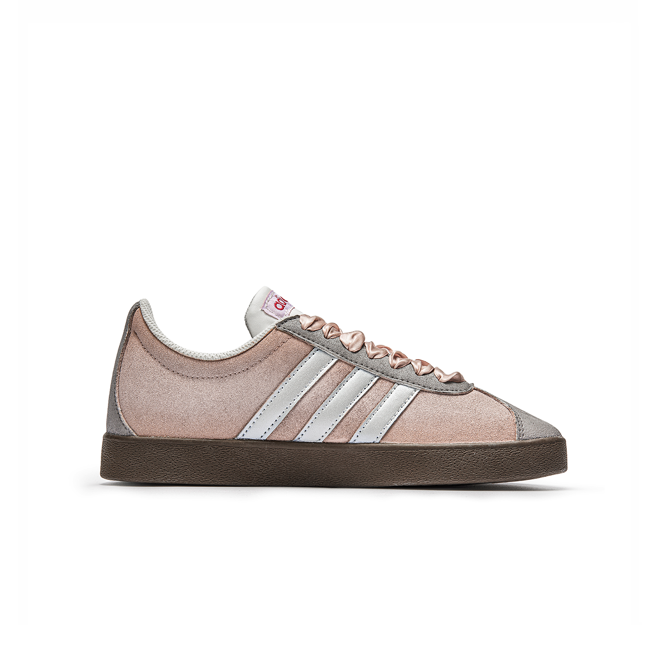 Adidas Neo VL Court Lifestyle Skateboard Shoes Unisex Low Top Pink/Brown купить в интернет-магазине Yoocart с быстрой доставкой по России.