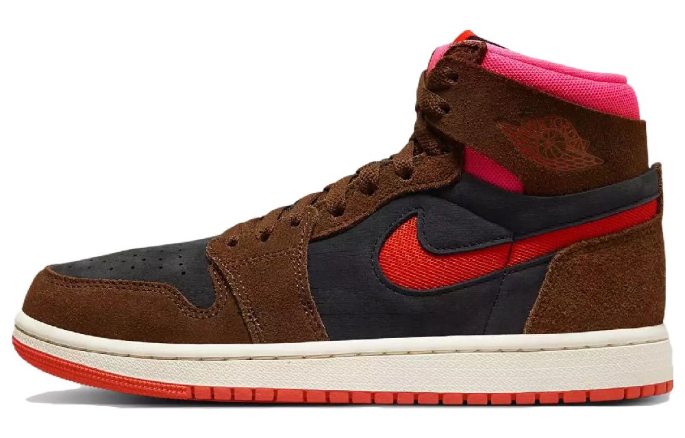 Jordan 1 High Zoom Air CMFT 2 Cacao Wow Picante Red Women's