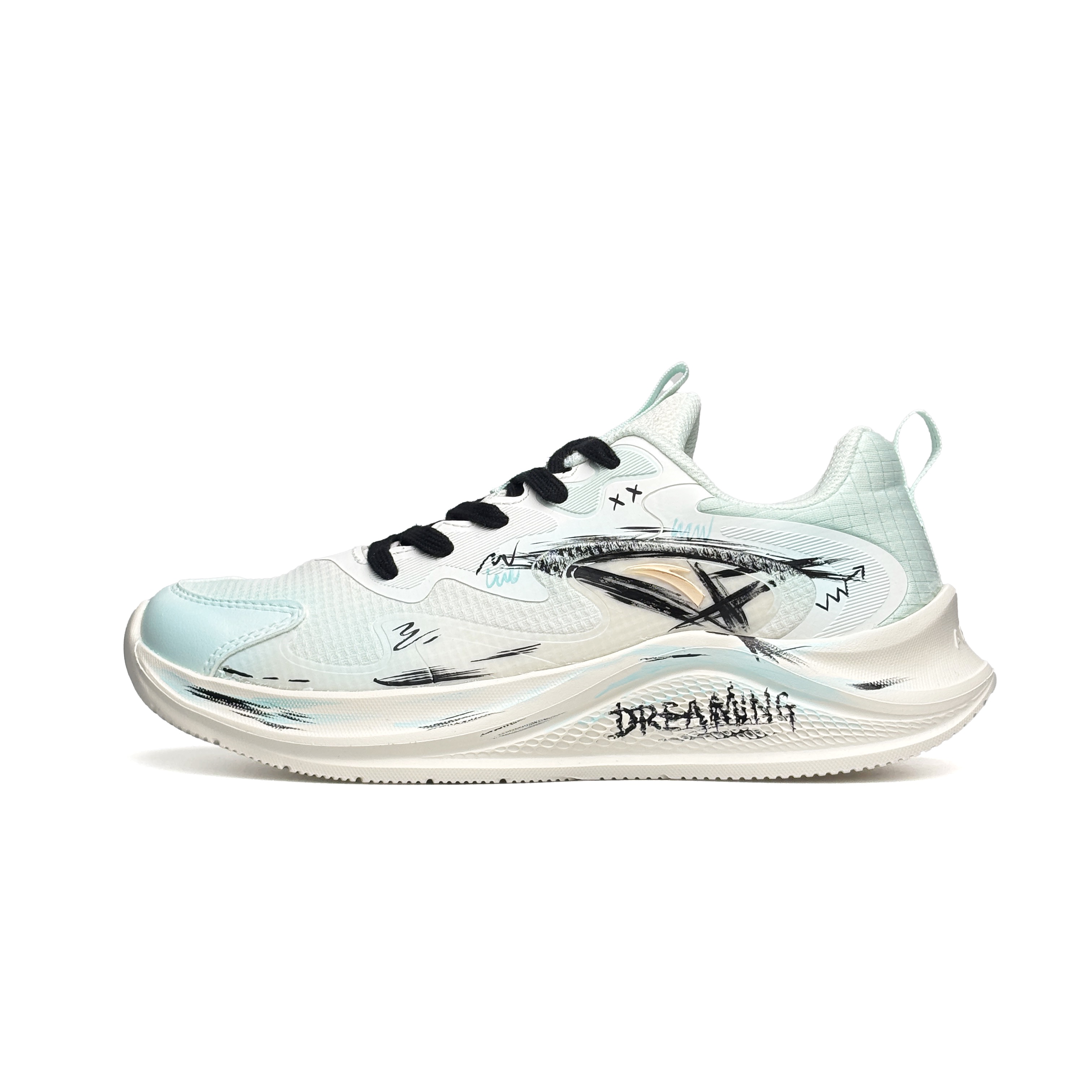 Anta Shock Absorbers Slip Resistant Abrasion Resistant Low top Casual Running Shoes Women's