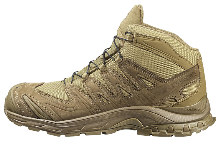SALOMON XA FORCES Xa Forces Mid Anti-Slip Wear-Resistant High-Top Outdoor Shoes Unisex Desert Yellow