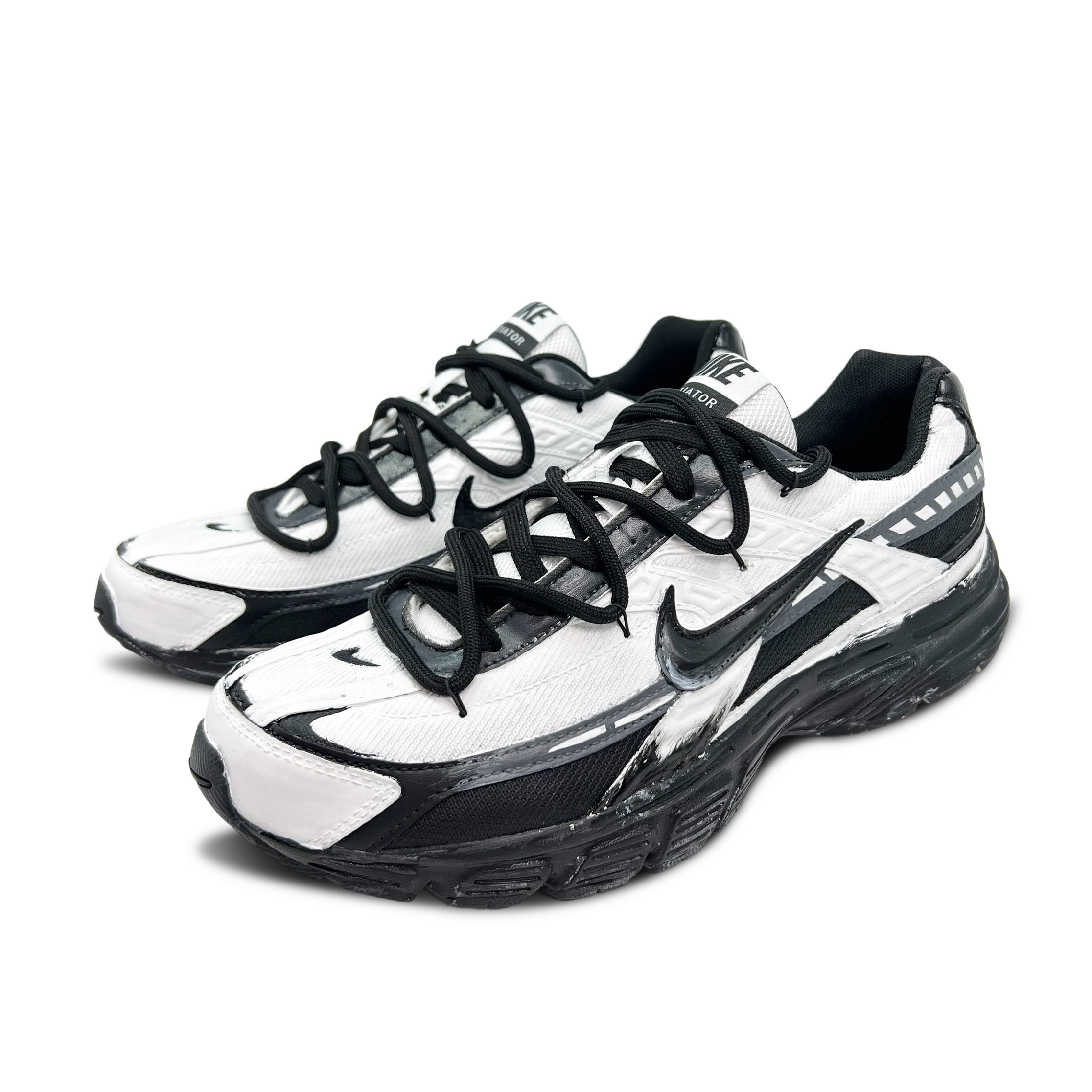 Nike Initiator Shock Absorbers Low Top Casual Training Running Shoes Unisex White купить в интернет-магазине Yoocart с быстрой доставкой по России.