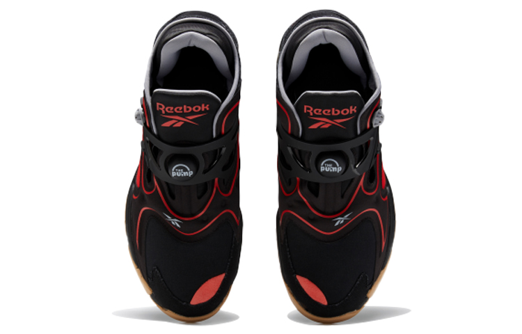 Reebok Pump Court Black Red Gum купить в интернет-магазине Yoocart с быстрой доставкой по России.